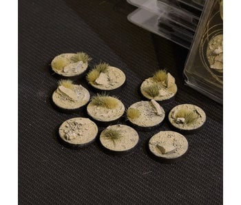 Arid Steppe Bases Round 25mm (10)