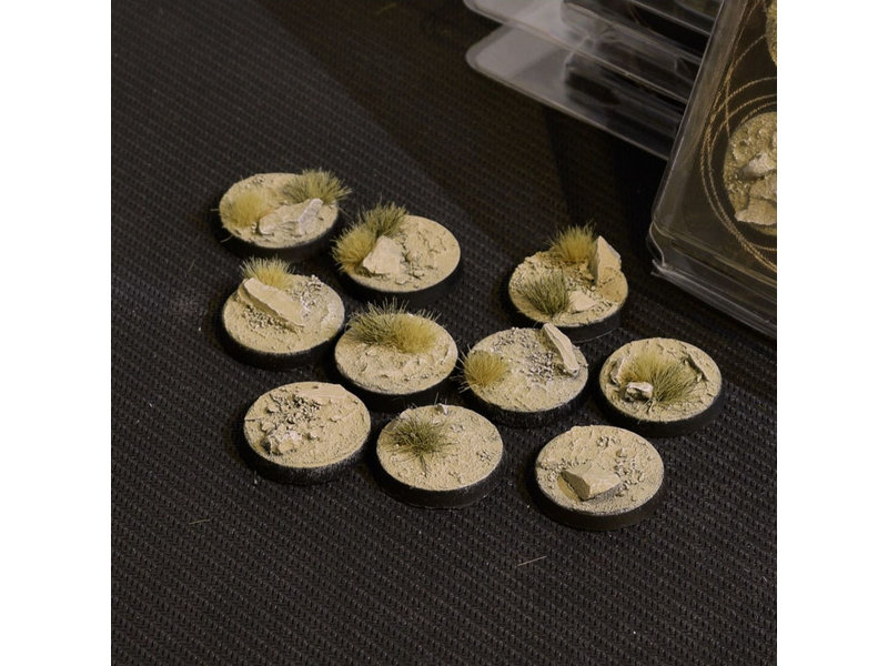 Gamer's Grass Arid Steppe Bases Round 25mm (10)