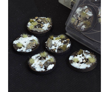 Winter Bases Round 40mm (5)