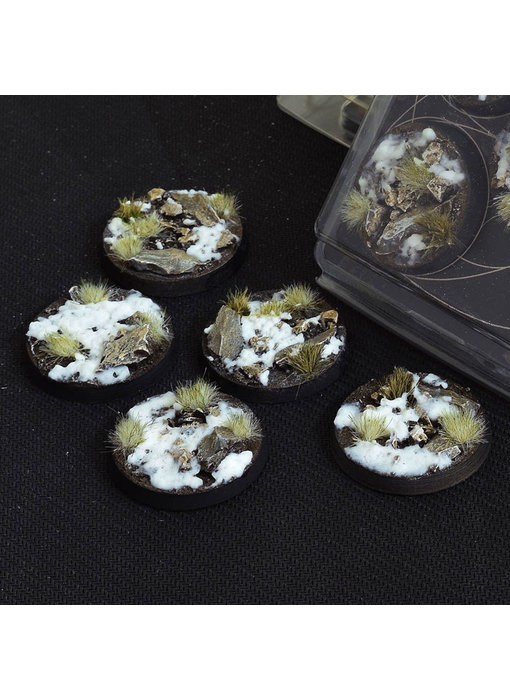 Winter Bases Round 40mm (5)