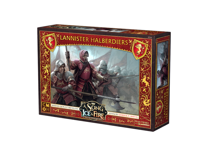 CMON A Song of Ice & Fire - Lannister Halberdiers