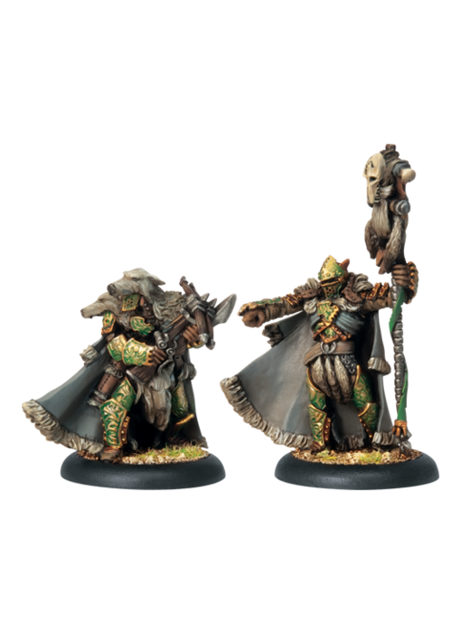 Circle Orboros Reeves Of Orboros Chieftain & Standard - PIP 72047