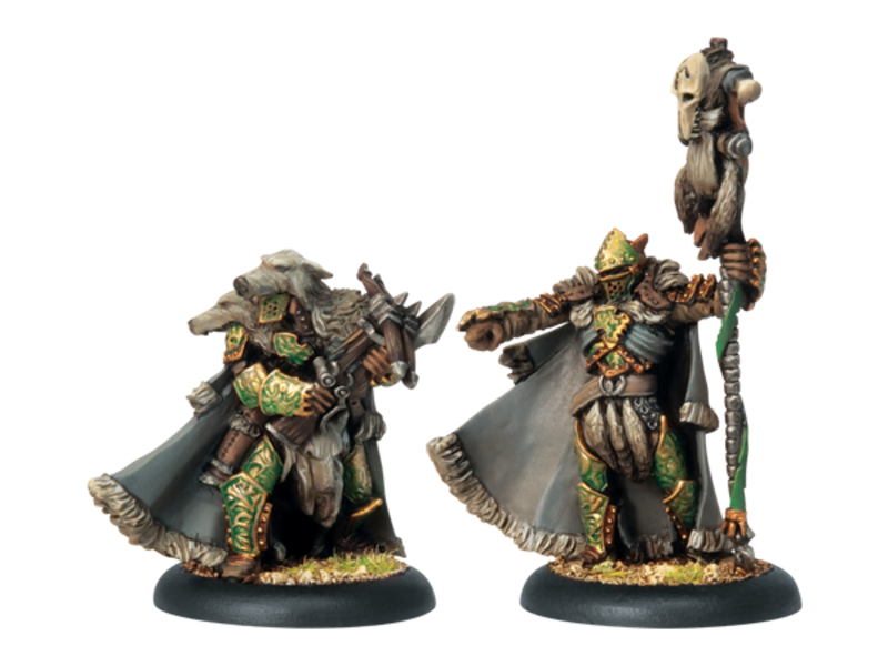 Circle Orboros Reeves Of Orboros Chieftain & Standard - PIP 72047