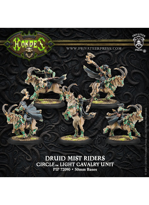 Circle Orboros Druid Mist Riders Unit (Plastic) - PIP 72090