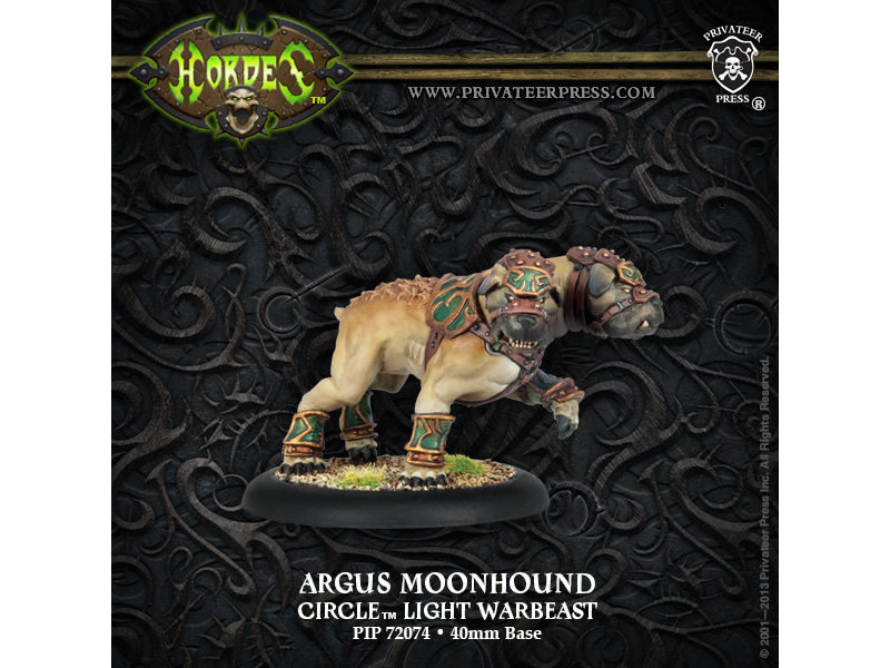 Circle Orboros Argus Moonhound Light Warbeast (Plastic) - PIP 72074