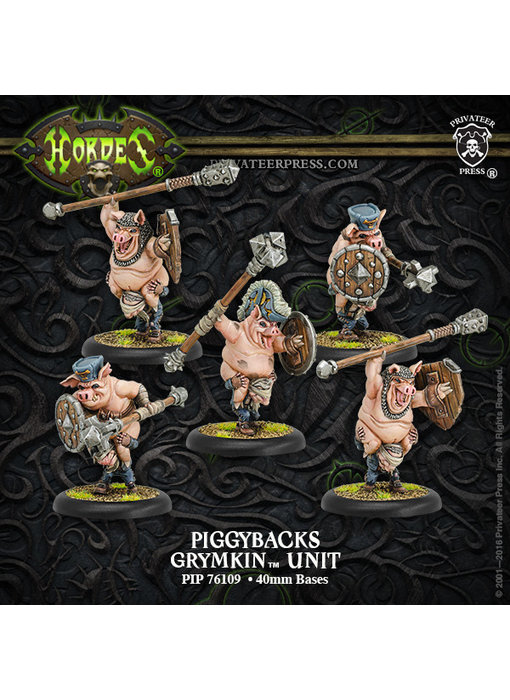 Grymkin Piggybacks Unit (Plastic) - PIP 76019