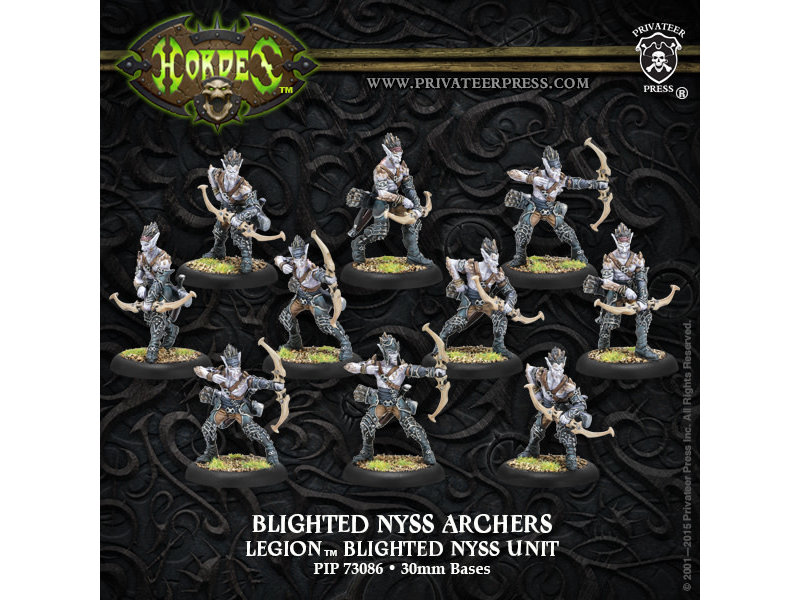 Legion of Everblight Blighted Nyss Archers/Swordsmen (Plastic) - PIP 73086