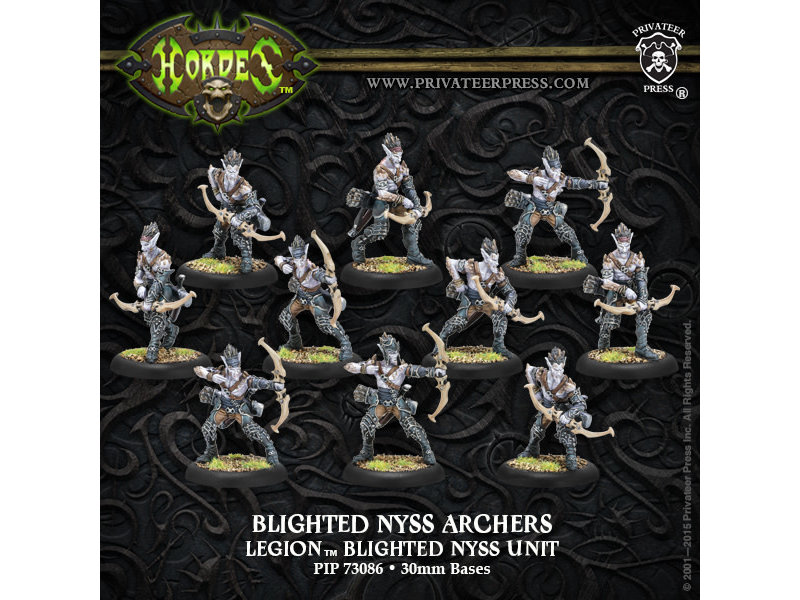 Privateer Press Legion of Everblight Blighted Nyss Archers/Swordsmen (Plastic) - PIP 73086