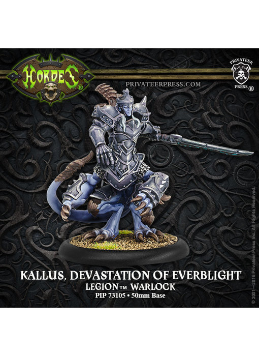 Legion of Everblight Kallus Devastation Of Everblight Warlock - PIP 73105