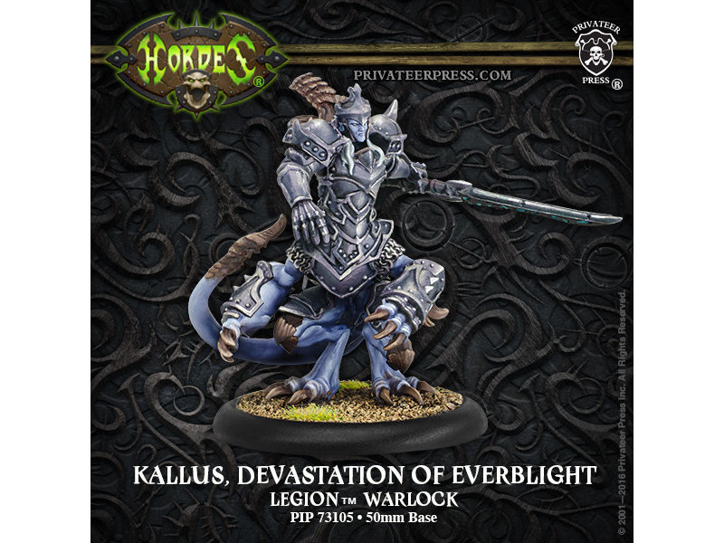 Privateer Press Legion of Everblight Kallus Devastation Of Everblight Warlock - PIP 73105