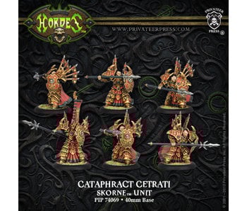 Skorne Cataphract Cetrati Unit (Plastic) - PIP 74069