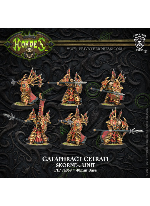 Skorne Cataphract Cetrati Unit (Plastic) - PIP 74069