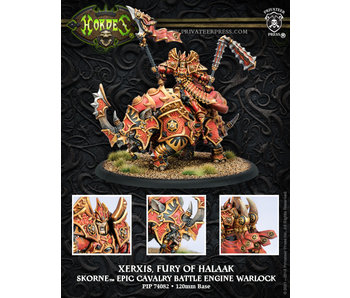 Skorne Xerxis, Fury Of Halaak Epic Warlock Cavalry - PIP 74082