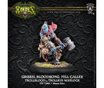 Trollbloods Grissel Bloodsong Fell Caller Warlock - PIP 71066