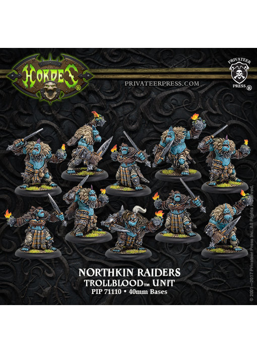 Trollbloods Northkin Raiders Unit - PIP 71110