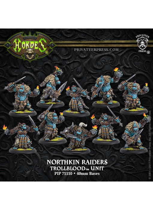 Trollbloods Northkin Raiders Unit - PIP 71110
