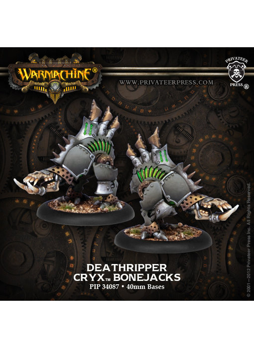 Cryx Deathripper Bonejacks Box (Plastic) - PIP 34087