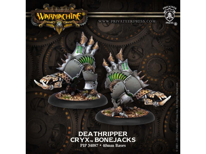 Cryx Deathripper Bonejacks Box (Plastic) - PIP 34087