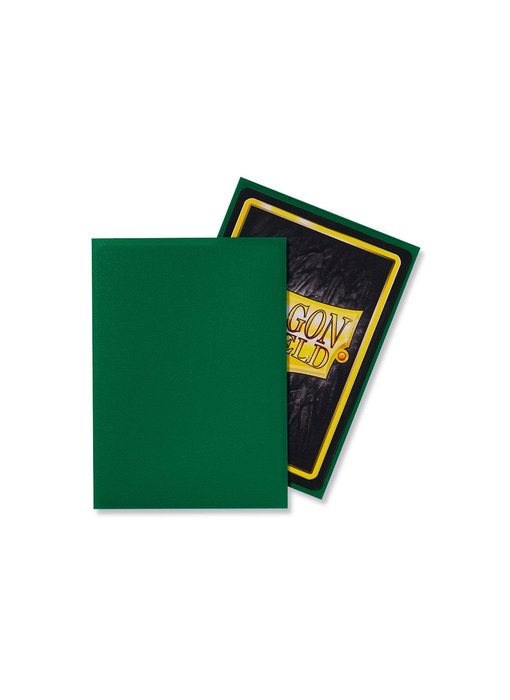Dragon Shield Sleeves Matte Green (100)