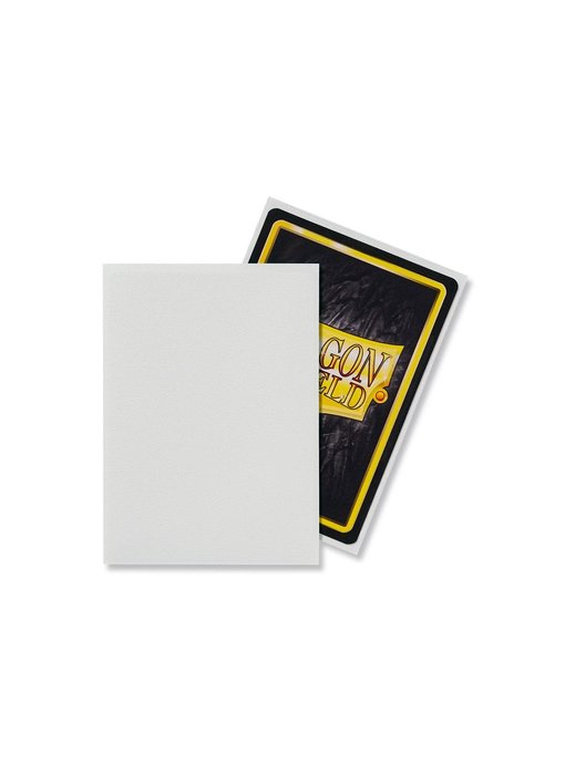 Dragon Shield Sleeves Matte White (100)