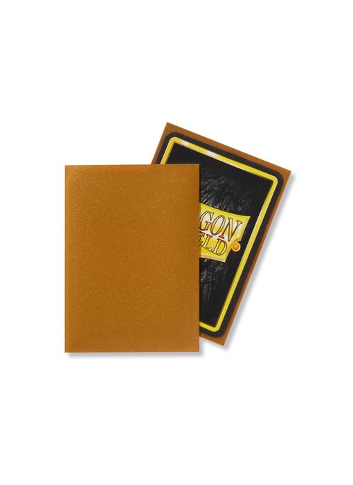 Dragon Shield Sleeves Matte Gold (100)