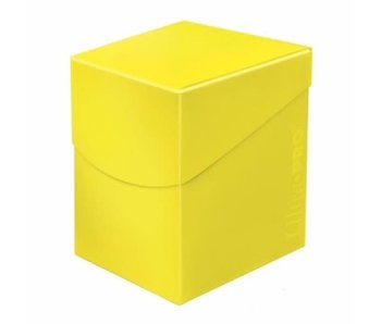 Ultra-Pro Deck Box Eclipse Lemon Yellow 100+