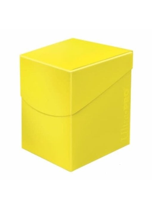 Ultra-Pro Deck Box Eclipse Lemon Yellow 100+