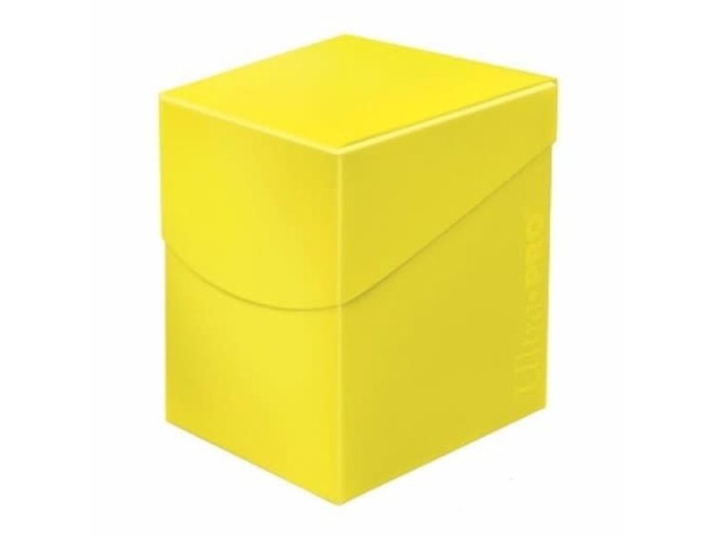 Ultra Pro Ultra-Pro Deck Box Eclipse Lemon Yellow 100+