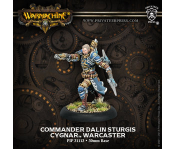 Cygnar Commander Dalin Warcaster - PIP 31113