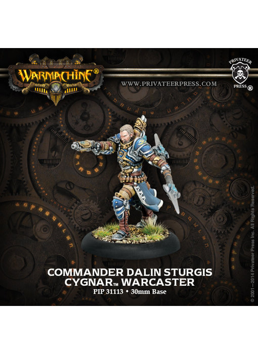 Cygnar Commander Dalin Warcaster - PIP 31113