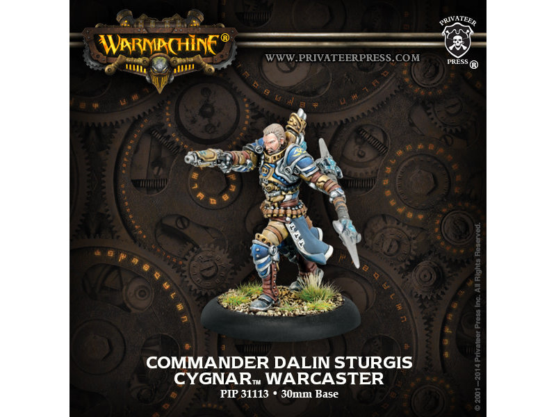 Cygnar Commander Dalin Warcaster - PIP 31113