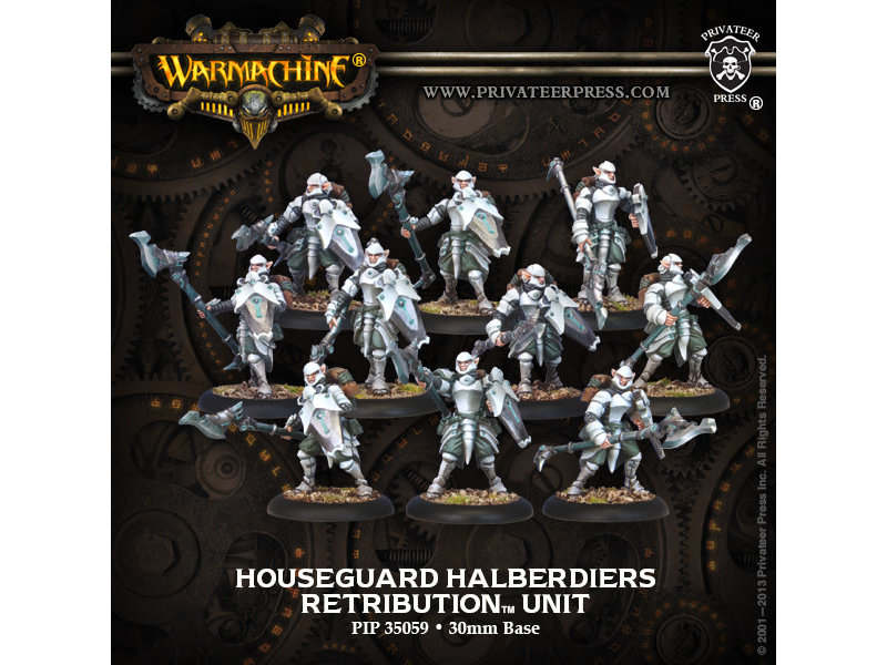 Retribution of Scyrah Houseguard Halberdiers Unit PIP 35059