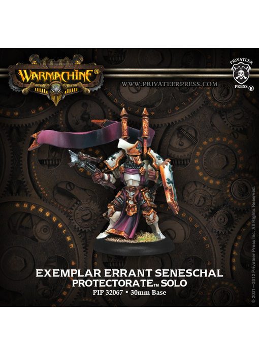 Protectorate of Menoth Exemplar Errants Seneschal Solo PIP 32067