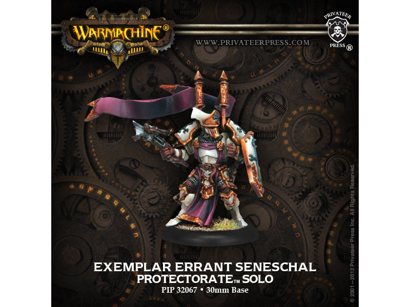 Protectorate of Menoth Exemplar Errants Seneschal Solo PIP 32067