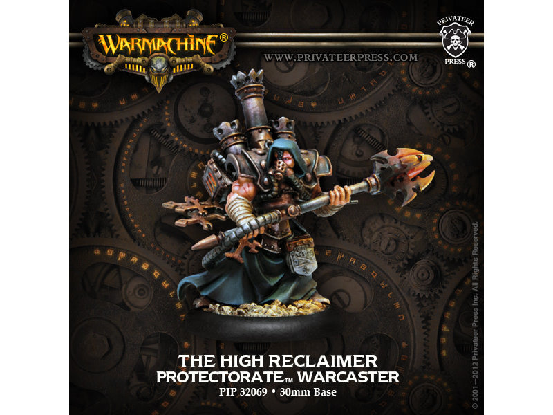 Privateer Press Protectorate of Menoth High Reclaimer Warcaster PIP 32069
