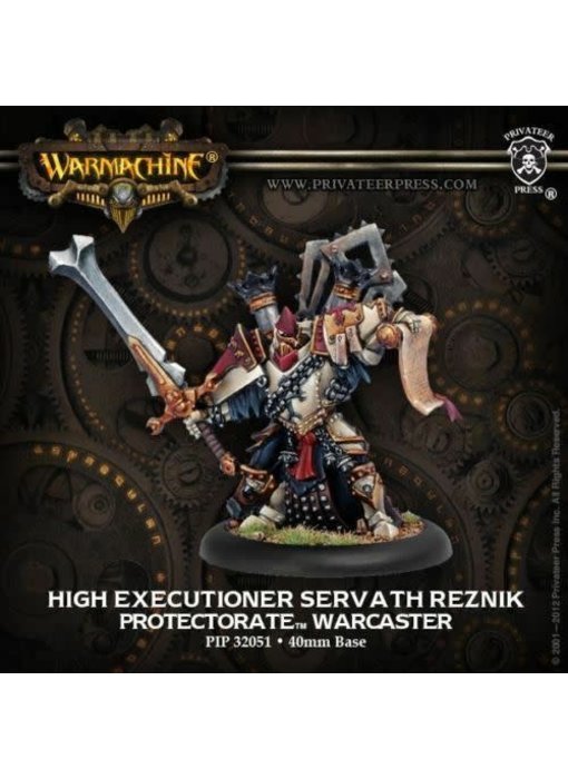Protectorate of Menoth High Executioner Reznik Warcaster PIP 32051