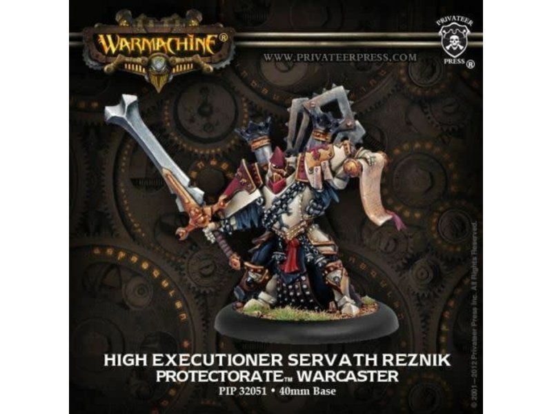 Protectorate of Menoth High Executioner Reznik Warcaster PIP 32051