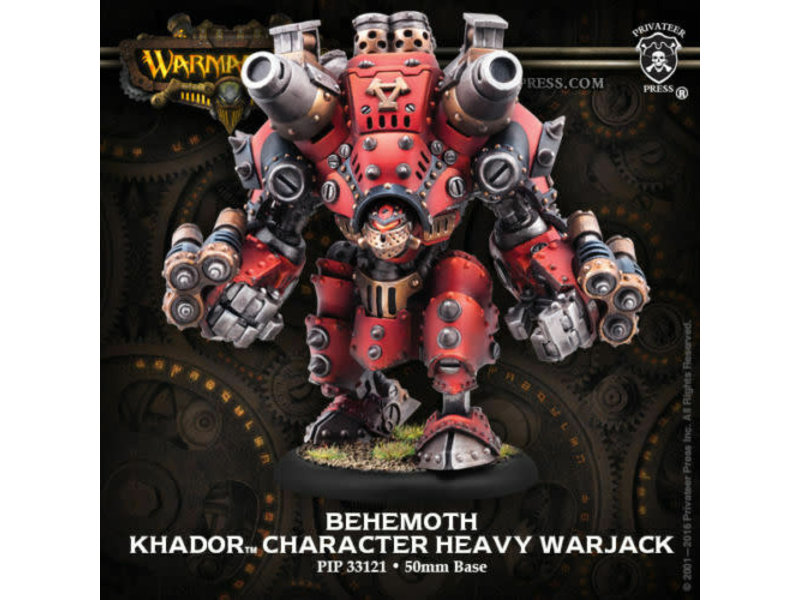 Khador Behemoth Character Heavy Warjack - PIP 33121