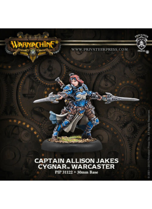 Cygnar Allison Jakes Warcaster - PIP 31122