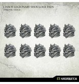 Kromlech Chaos Legionary Shoulder Pads - Demon Visage (KRCB233)