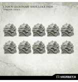 Kromlech Chaos Legionary Shoulder Pads - Demon Visage (KRCB233)