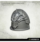 Kromlech Legionary Shoulder Pads - Dragon Pattern (10)