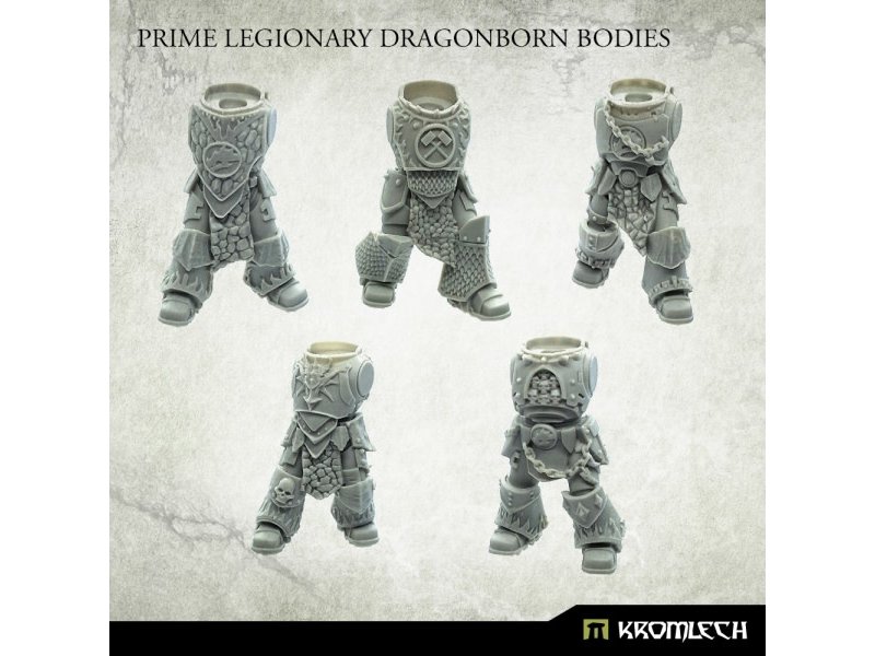 Kromlech Dragonborn Prime Bodies (5) (KRCB236)