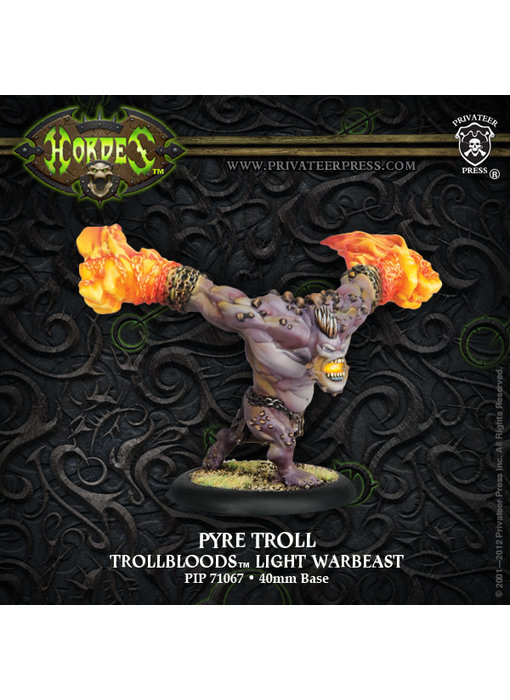Trollblood Pyre Troll Light Warbeast Box (Plastic) PIP71067