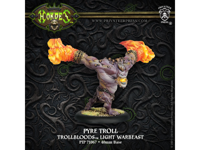 Privateer Press Trollblood Pyre Troll Light Warbeast Box (Plastic) PIP71067
