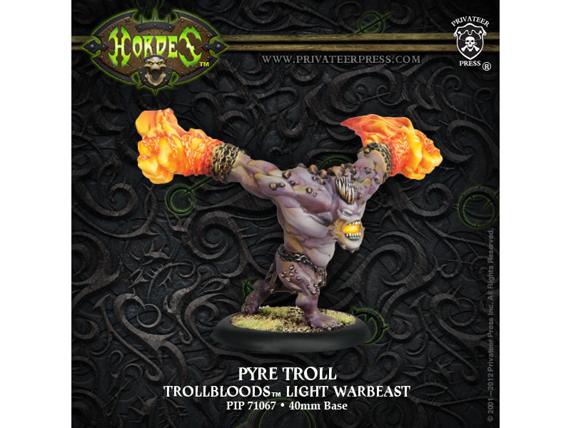 Trollblood Pyre Troll Light Warbeast Box (Plastic) PIP71067