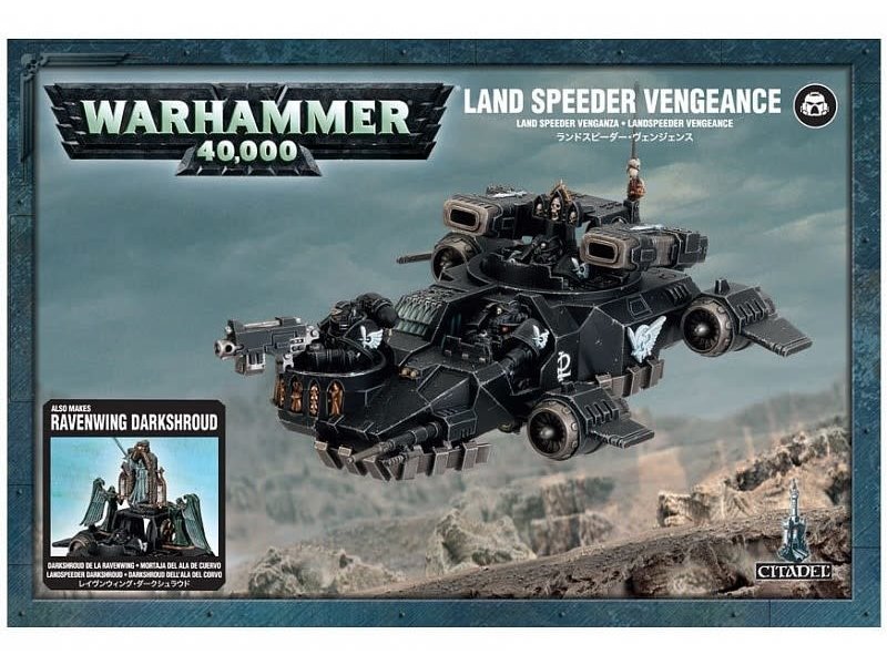 Games Workshop Land Speeder Vengeance / Ravenwing Darkshroud