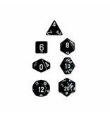 Chessex Chessex Opaque 7-Die Set Black / White