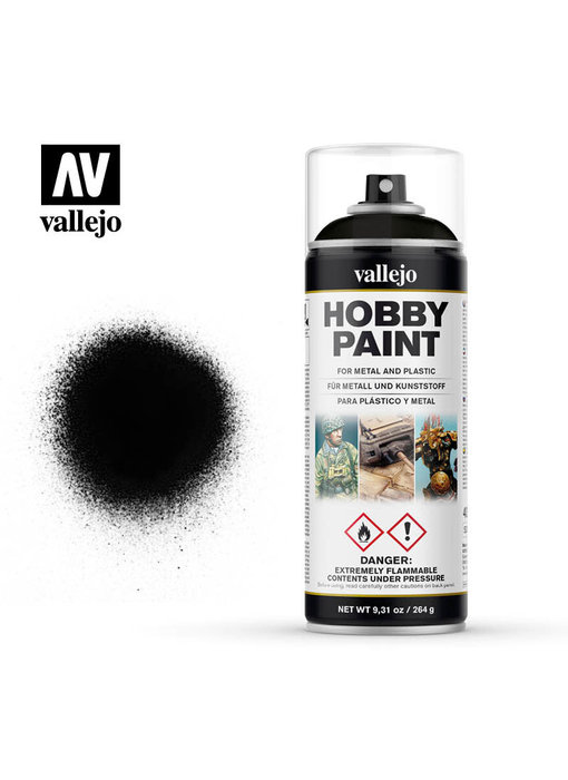 Hobby Paint Black Spray (28.012)