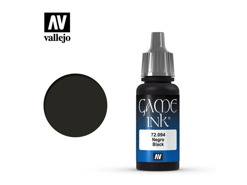 Vallejo Game Ink Black (72.094)